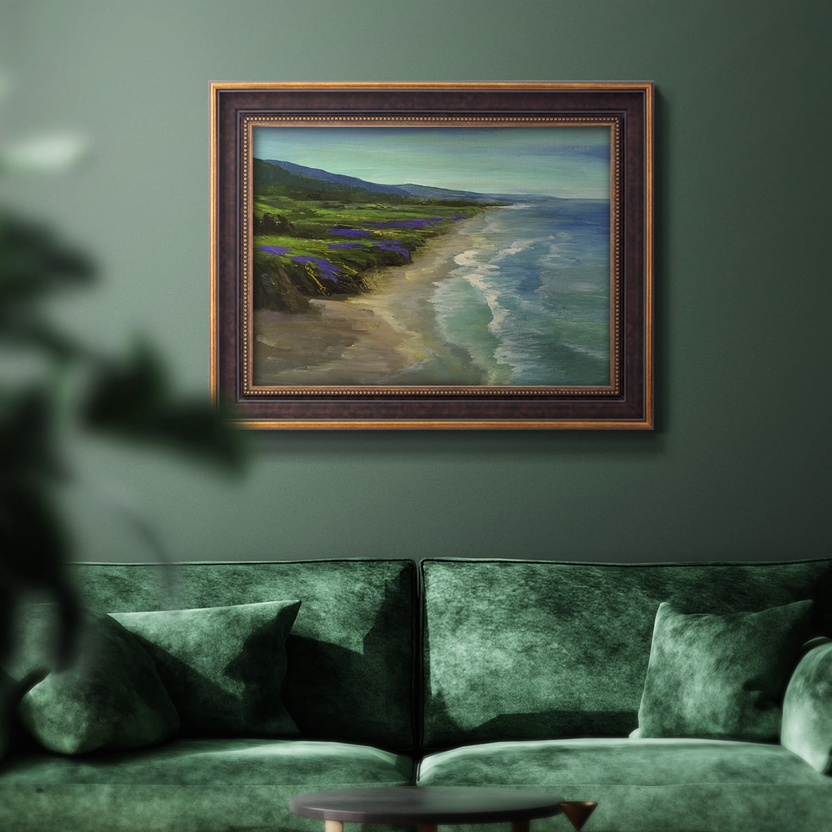 Montara Beach Premium Framed Canvas- Ready to Hang