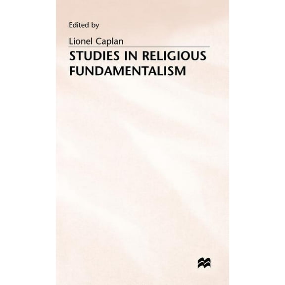 Studies in Religious Fundamentalism, (Hardcover)