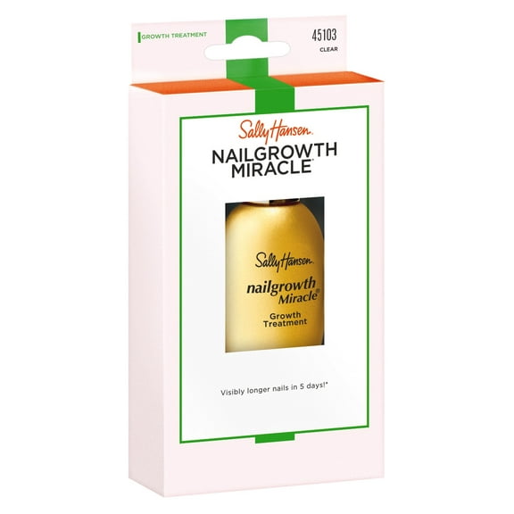 Sally Hansen Nail Growth Miracle Growth Trt Clr 0.45oz (Pack of 3)
