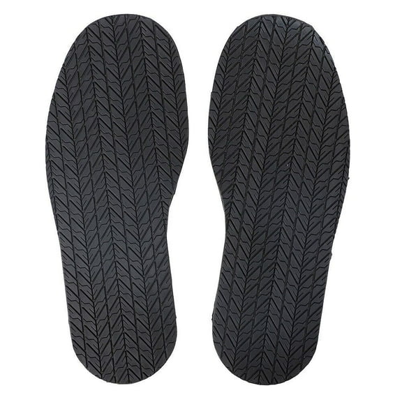 Grip Thickened Shoe Accessories Wearable Shoes Repair Anti-Slip Outsoles Full Sole Protector Rubber Sole BLACK