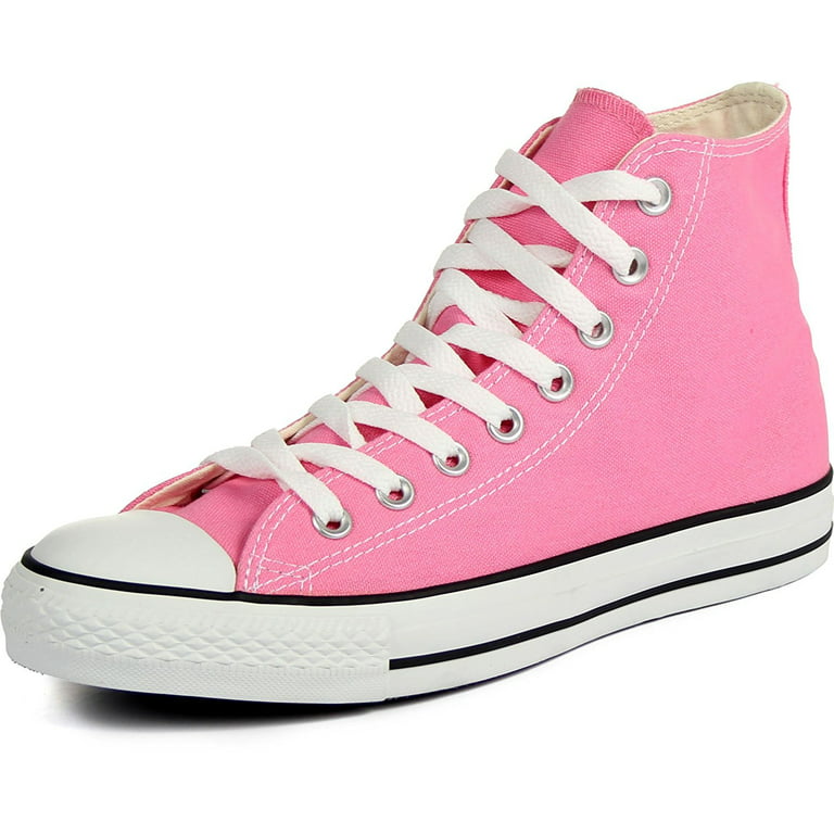 Bemiddelaar kalkoen Factureerbaar Converse Unisex All Star Hi Top Pink Shoes M9006 - Walmart.com