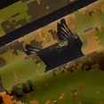 thumbnail image 5 of Manfei Mallard Duck Kitchen Curtains,Rustic Farmhouse Black Out Curtains Pack of 2 (42x63 Each),Pixeled Camouflage Decor, 5 of 7
