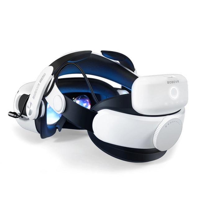 BOBOVR M2 Pro Battery Pack Head Strap Accessories, Compatible with Quest 2,Magnetic Connection and Lightweight Design, Replaceable Hot Swap Power Bank
