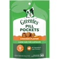 thumbnail image 2 of Greenies Pill Pockets for Dogs Chicken Flavor Large, Capsule Size Soft Dog Treats, 7.9 oz, (30 Pk), 2 of 10