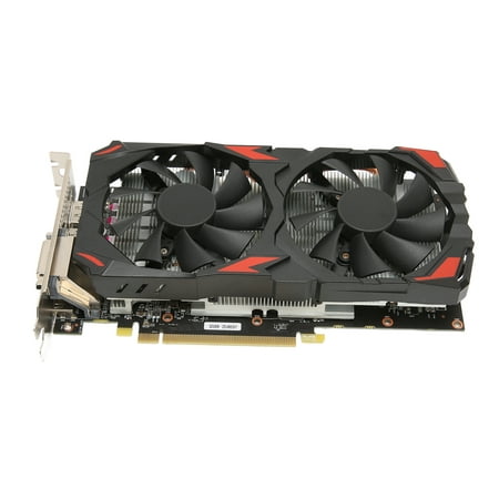 RX 580 Graphics Card, 8GB GDDR5 Gaming Graphics Card Supports 8K For Gaming PC, DisplayPort, HDMI, DVI Dual Fan Cooling system