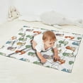 thumbnail image 2 of Dinosaurs with Hatching Eggs Pattern Blanket,Comfortable Soft Flannel Throw Blanket,All Season,Warm Lightweight Blankets for Sofa Bed Couch Living Room Chair,30"x40", 2 of 4