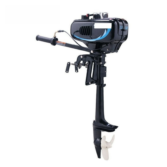 2 Stroke 3.5 Horsepower Outboard Boat Motor For Boats, Electric Trolling Motor ,Kayak Trolling Motor ,Easy to Install