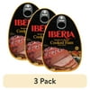 (3 pack) Iberia Boneless & Skinless Cooked Ham, 16 oz