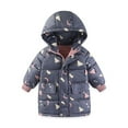 thumbnail image 2 of Esaierr 2-10Y Kids Toddler Winter Down Puffer Coats for Boys Girls Heavyweight Mediun Length Warm Jackets Baby Down Cotton Outwear Snowsuit Coats, 2 of 7