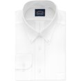 thumbnail image 1 of Eagle - Camisa de vestir con botones para hombre sin planchado, color blanco, cuello de 20 pulgadas, manga de 35 a 36 pulgadas, 1 of 1