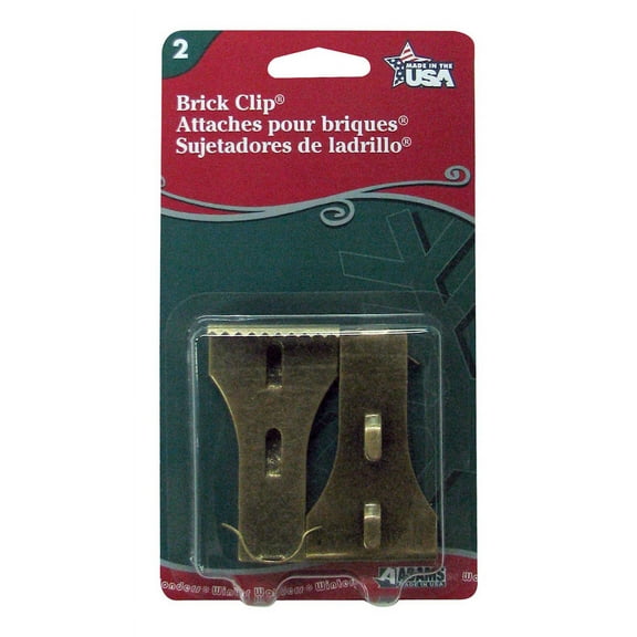 1 Pc, Adams 2.75 In. Brick Clips 2 Pk