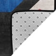 thumbnail image 4 of DouZhe Modern Minimalist Splash Design Rugs Doormat, Non-Slip Machine Washable Carpets Floor Door Mat , 36" x 24", 4 of 7