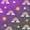 Purple, variant on Manfei Kawaii Rainbow Twin Fitted Sheet, Bling Stars Galaxy Print Bedding, Blue Purple, 2-Piece, 1 Fitted Sheet and 1 Pillowcase