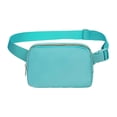 thumbnail image 2 of Waist Pack Bag Belt Bag Wallet Pouch Bums Bags Purse Utility Belt Chest Bag Tote Fanny Pack for Running Flashlight, Hiking, Fishing, Riding Light Blue, 2 of 8