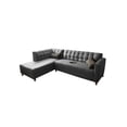 thumbnail image 4 of Sala Roma derecha REMATESMXMUEBLES lino gris, 4 of 4