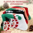 thumbnail image 6 of TRANSLINK 4 Pairs Fuzzy Socks for Women Girls Gifts Cute Cozy Fluffy Sock Warm Fuzzy Xmas Holiday Socks, 6 of 8