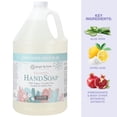 thumbnail image 5 of Ginger Lily Farms Botanicals All-Purpose Foaming Hand Soap Refill, 100% Vegan & Cruelty-Free, Cucumber Mint Bliss Scent, 1 Gallon (128 fl oz), 5 of 6