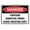 Warning Sign 3, variant on Danger Controlled Access Zone Authorized Personnel Only Sign - 8"x12" Vintage Metal Warning Wall Decor for Home Farm Bar Coffee Shop Club