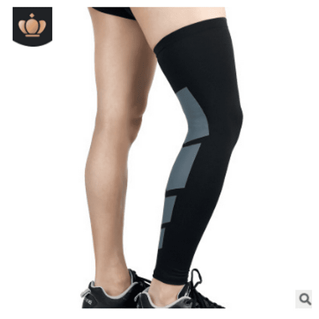 Chaussettes de Compression Bas de Soutien Genou Haut Manchon de Cuisse pour Hommes Femmes