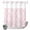 Pink, variant on No Hook Shower Curtain, Sage Green Geometric Shower Curtains for Bathroom with See Through Top Window, Moroccan Chic Abstract Plaid Art Waterproof & Washable Bath Curtain Extra Long 72"x84"