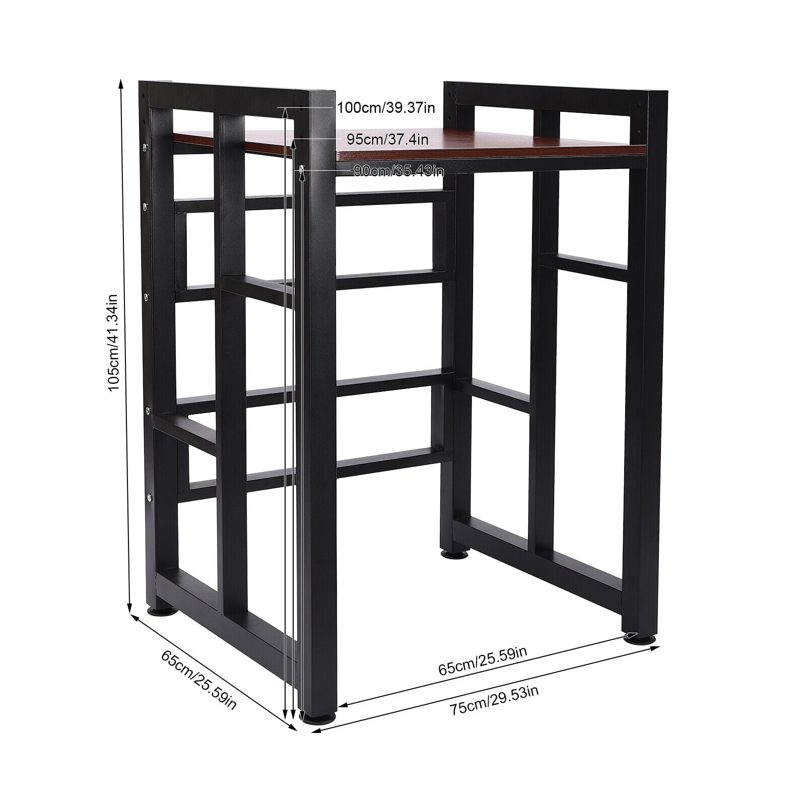 Adjustable Washer and Dryer Storage Shelf Organizer Rack 418.9lbs Capacity 29.53*25.59in for Kitchens, Bedrooms, Living Rooms