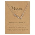thumbnail image 1 of Jewelry On Clearance Twelve Constellation Diamond Necklace Pendant Card Clavicle Chain Multicolor, 1 of 1