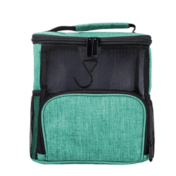 Travel toiletry Bag, Cosmetic Organizer, Large Mesh Hanging Wash Bag with Zipper for Makeup Shampoo Bathroom Essentials, Portable Beach Bag, Lightweight, Multi-Functional