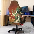 thumbnail image 6 of Whosucclay Peacock Print Gaming Chair Covers, with Armrest Cover Computer Chairs Slipcovers Stretchable Elastic Machine Washable Gaming Chair Seat Cover with Zipper, 6 of 8