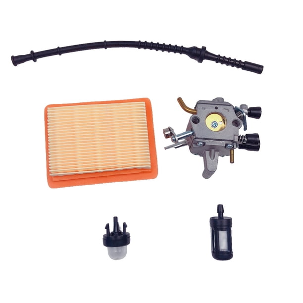 Cortacésped CARURBUTOR PIEZAS PIEZAS Motores Filtro de aire Kits de reparación profesional Accesorios Reemplazo de línea de combustible para FS400 FS450 FS480 Vogacara VI001783-00