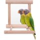 thumbnail image 4 of Espejo para pájaros Columpio para pájaros, juguetes para jaula de loros, juego colgante con espejo para guacamayos grises africanos periquito cacatúa cacatúa conure agapornis canarios?, 4 of 5