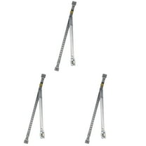 HOMEMAXS 3pcs Sliding Window Limiter Window Security Bar Sliding Window Security Stop Adjustable Bar