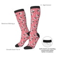 thumbnail image 4 of Naloa French Bulldog Face Thigh High Socks Extra Long Stretchy Sock Women Over Knee High Opaque Stocking Daily Wear, 4 of 6