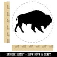 thumbnail image 2 of American Buffalo Bison Solid Self-Inking Rubber Stamp Ink Stamper - Black Ink - Large 1-1/2 Inch, 2 of 7