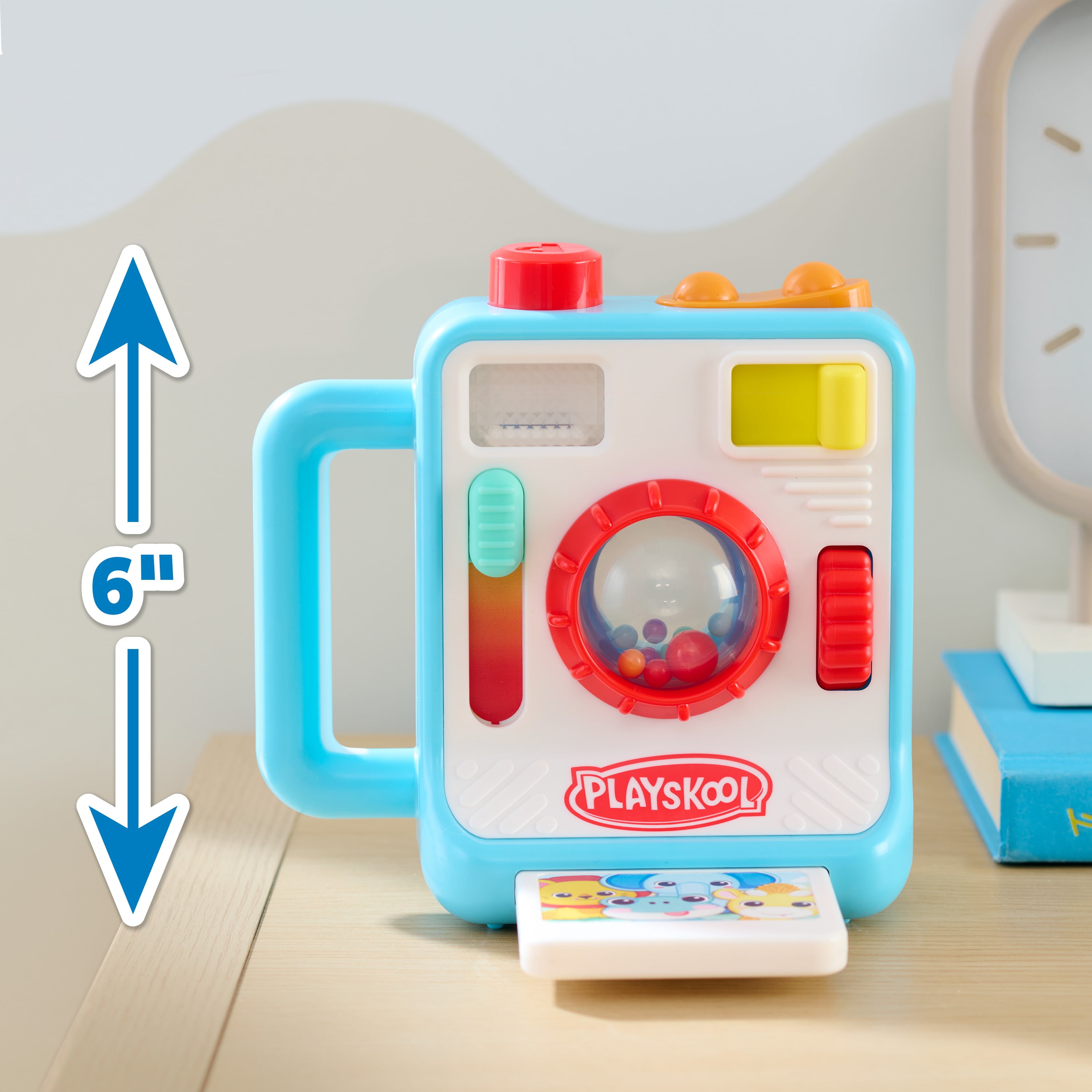 Playskool Click 'N Flash Camera - Light-Up Pretend Play Toy Camera for Toddlers