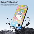 thumbnail image 4 of Melody Hello Kitty Compatible with iPhone 16 E Case Full Covered Soft Slim Rugged TPU Phone Case Shockproof Non-Slip Anti-Fingerprint Basic Cases Protection, 4 of 5