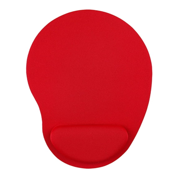 GJX Mouse Pad with Wrist Rest,Memory EVA Foam Ergonomic Mouse Pad,Gaming Mouse Pad,Hand Pain Relief Mouse Pad for Laptop,Red