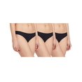 thumbnail image 2 of Under Armour Women's Pure Stretch Thong Underwear, 3-Pack , Black (001)/Black , Medium, 2 of 3