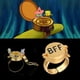 thumbnail image 2 of Bob Esponja anillo mejor amigo para siempre Patrick Star mejor amigo BFF anillo Anime apertura ajustable dedo joyería regalo de cumpleaños Dengxun unisex, 2 of 2