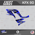 thumbnail image 2 of Kalair GFX Graphics Kit for Kawasaki ATV KFX 90 (2007-2022) Swift Series, 2 of 4