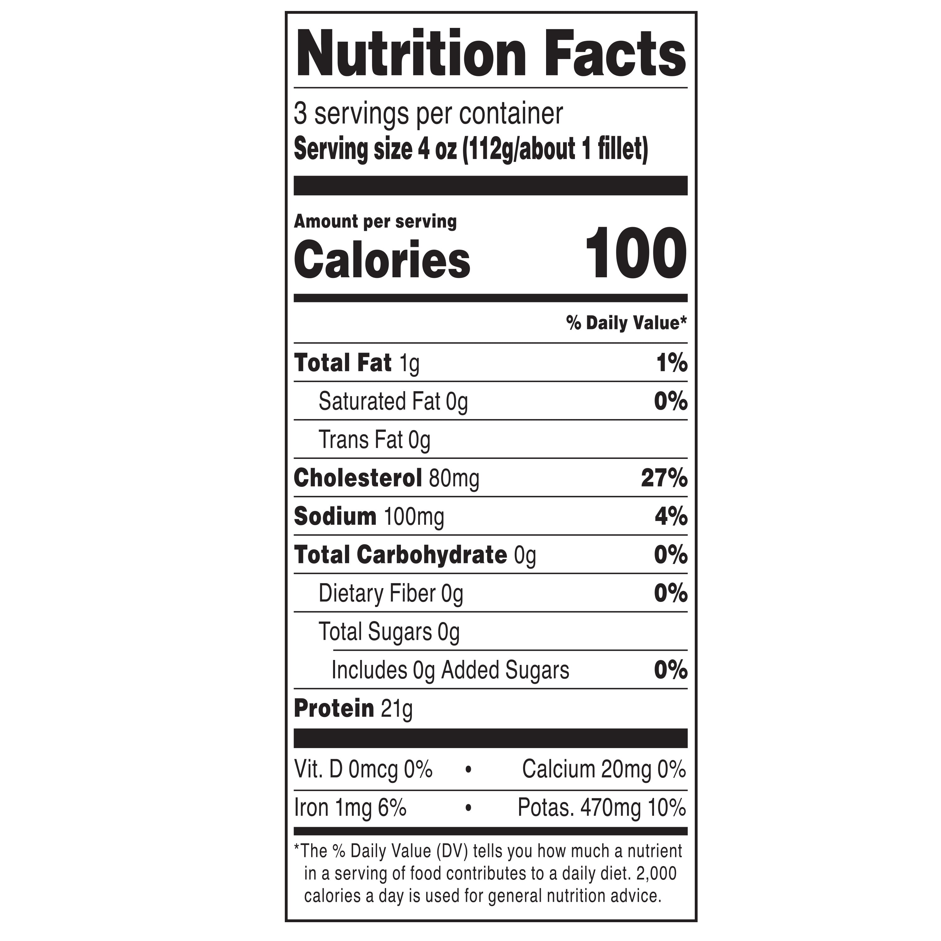 Marketside Frozen Wild Caught Mahi-Mahi Fillets, 12 oz