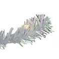 thumbnail image 4 of Northlight 4' Pre-lit White Iridescent Pine Artificial Christmas Tree - Clear Lights, 4 of 5