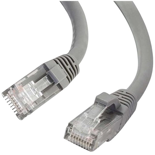 Cable Ethernet Cat6 C2G 27138 sin enganches gris de 38 m