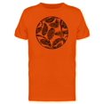 thumbnail image 1 of Tropical Foliage Black Colors Tee Men's -Image by Shutterstock, 1 of 1