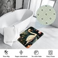 thumbnail image 3 of Swan Non-Slip Machine Washable Polyester Kitchen Mat Indoor Rug Kitchen Rug, 3 of 6