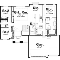 thumbnail image 2 of Advanced House Plans: Builder Ready Blueprints | Pacific Woods 29676 | 1 Story Plan, 2 of 4
