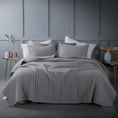 kasentex microfiber reversible quilt set