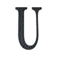 thumbnail image 6 of Efavormart 8" Letter U Black Self-Adhesive Rhinestone Number Stickers for DIY Crafts, Handicraft Art, Graduation Cap Decorations Birthday Party, Wedding Alpha-Numeric stickers, 6 of 10