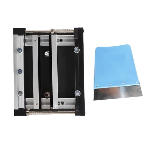 100x100MM Manual Small Screen Printing Station SMT PCB Steel Mesh Solder Paste Printing Table ,Multi Purpose