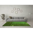 thumbnail image 3 of Ahgly Company Indoor Round Abstract Green Modern Area Rugs, 8' Round, 3 of 4