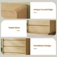 thumbnail image 6 of Afuhokles Tall Dresser for Bedroom, 5 Drawers Vertical Dressers and Chests of Drawers, Natural Oak, 6 of 8